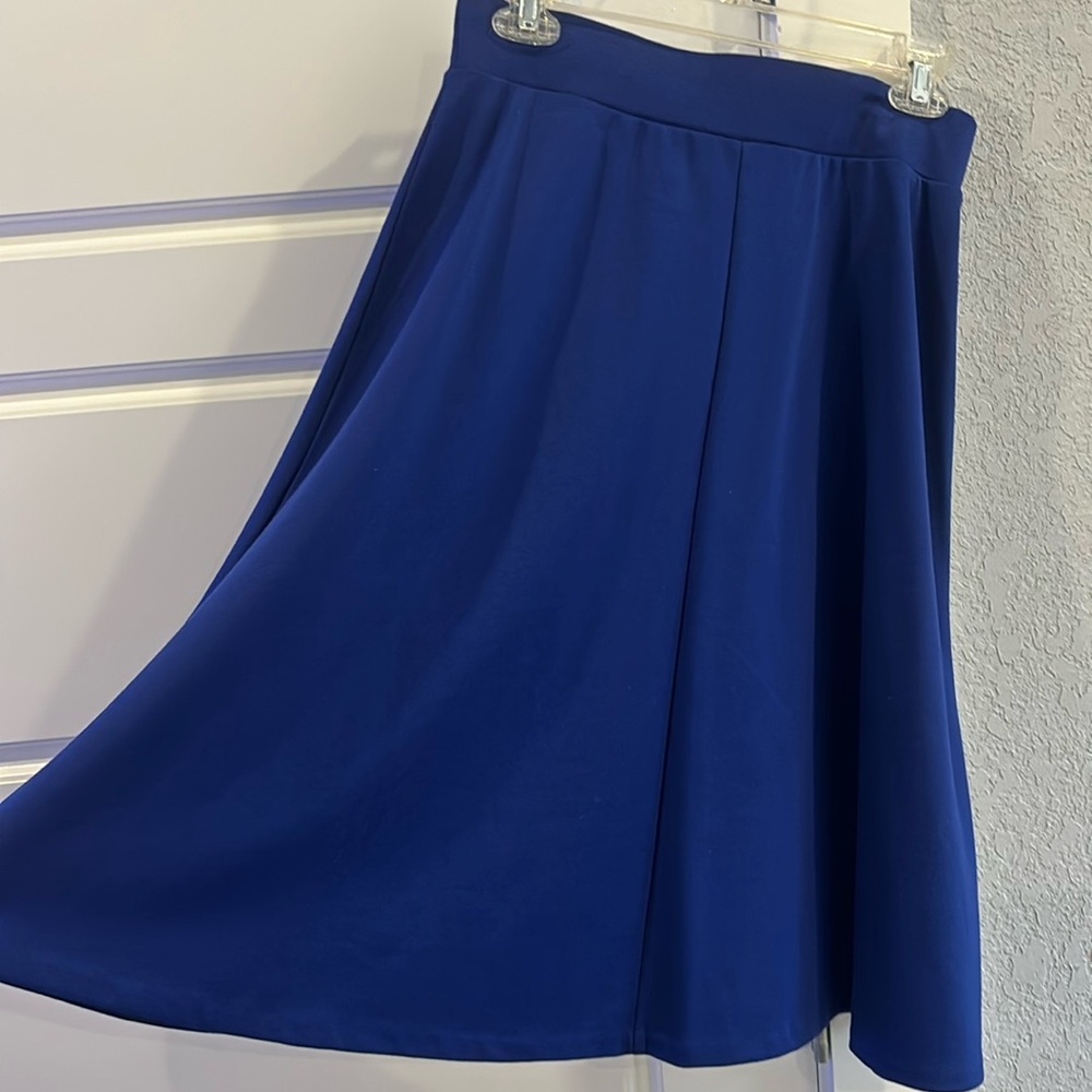 The Limited dark blue size small skirt